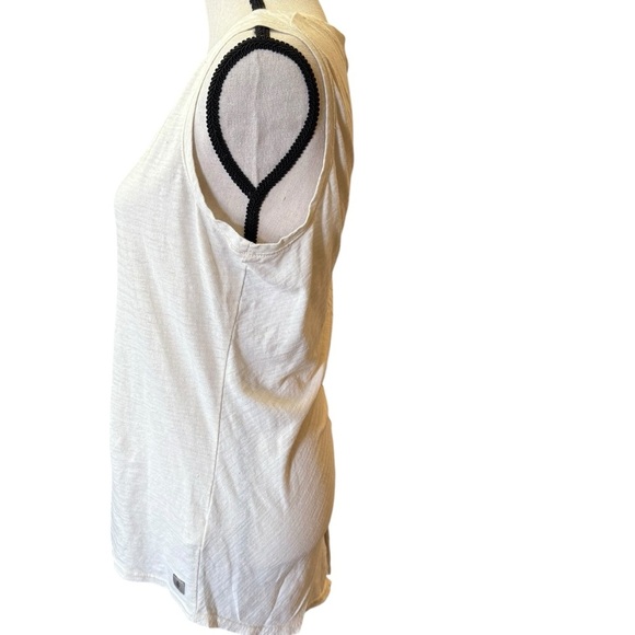 Royal Robbin’s Women's cream white tank top Sleeveless Top scoop Neck small - Picture 3 of 3